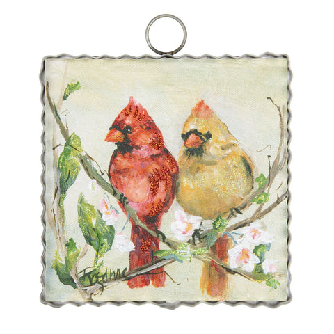 RTC Mini Spring Cardinal Pair Print