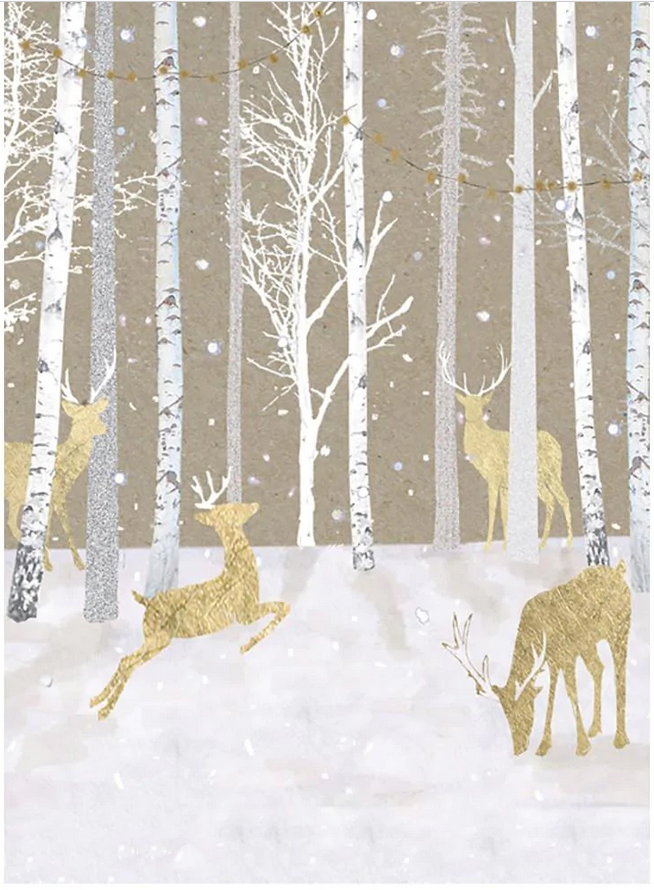 Silent Wood Holiday Card