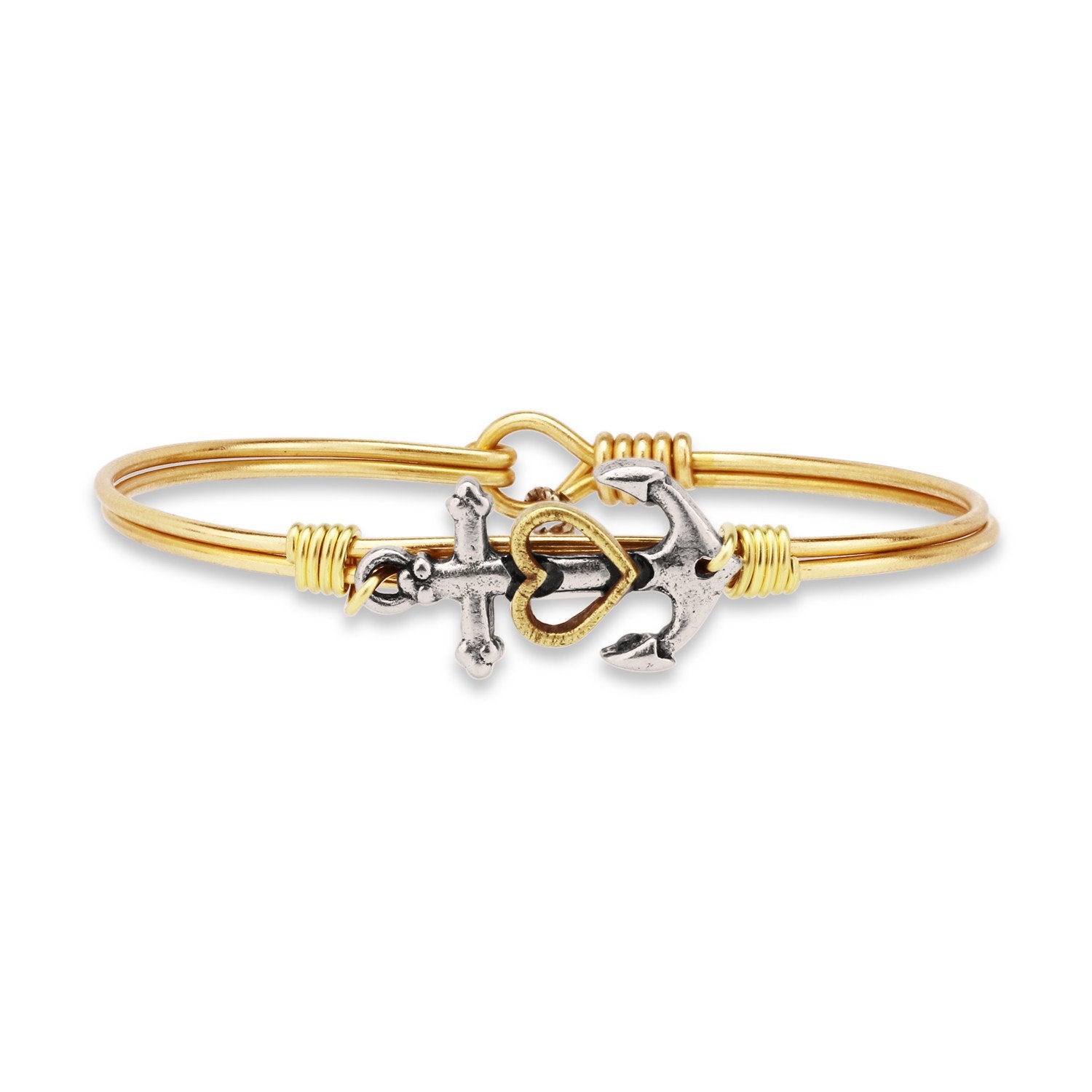 Luca + Danni Anchor Bangle