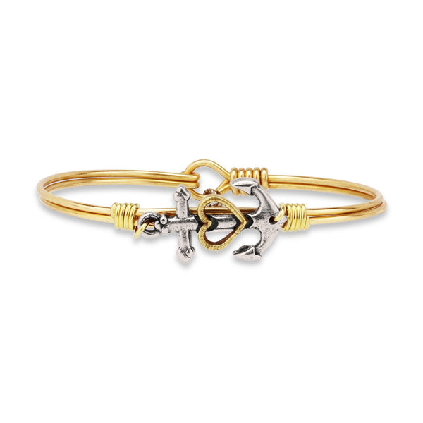Luca + Danni Anchor Bangle