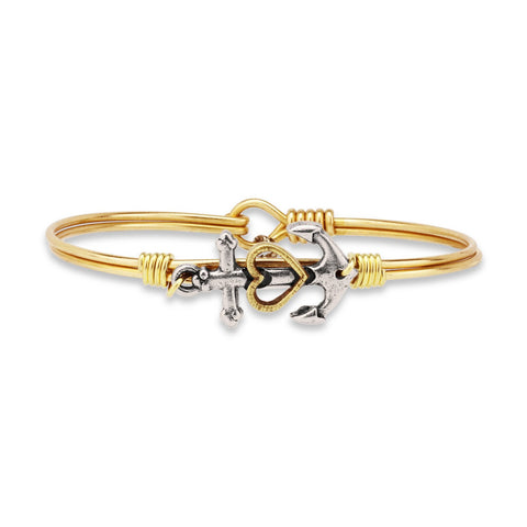 Luca + Danni Anchor Bangle