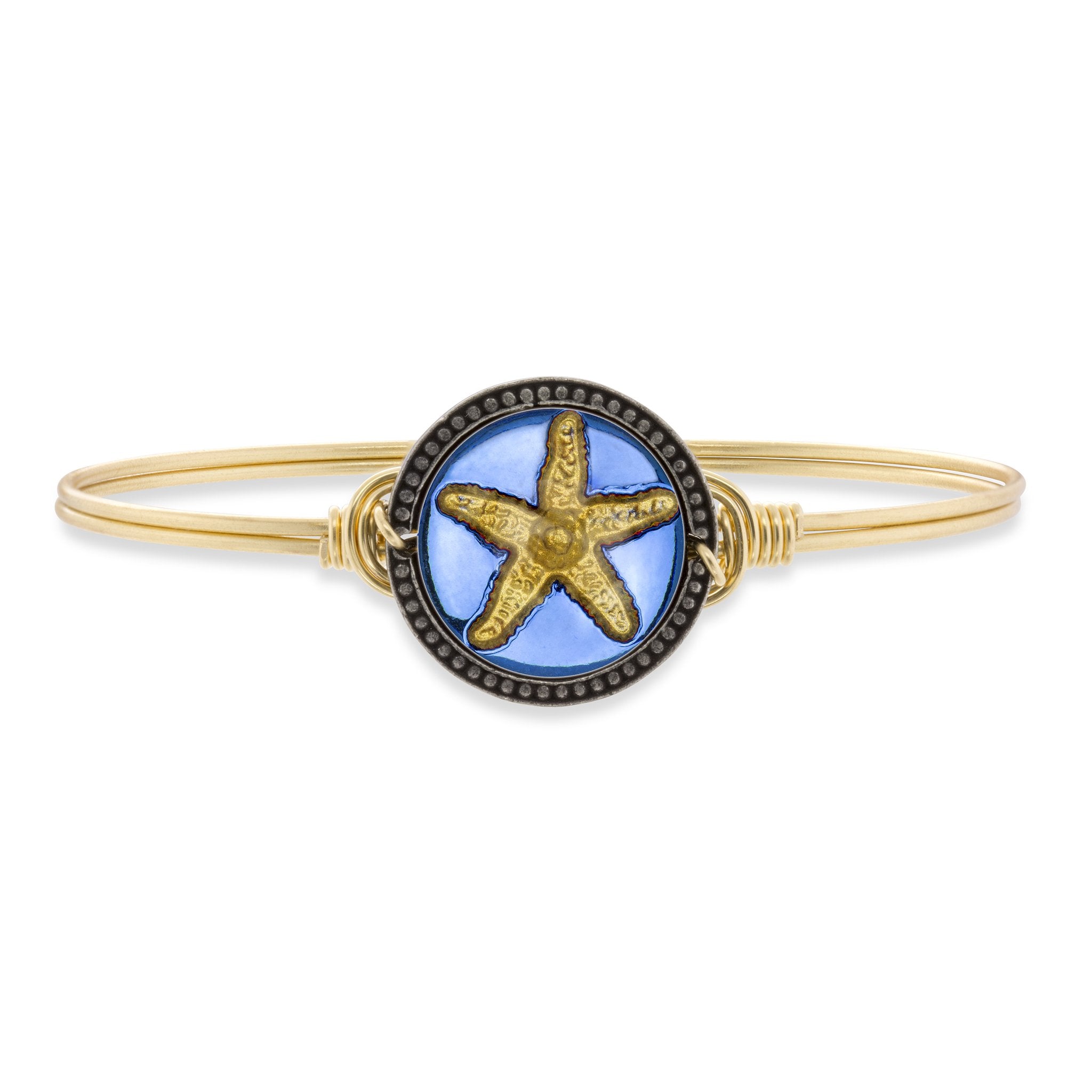 Luca + Danni Starfish Intaglio Bangle Bracelet