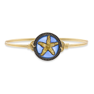Luca + Danni Starfish Intaglio Bangle Bracelet