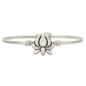 Luca + Danni Lotus Flower Bangle Bracelet