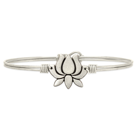 Luca + Danni Lotus Flower Bangle Bracelet