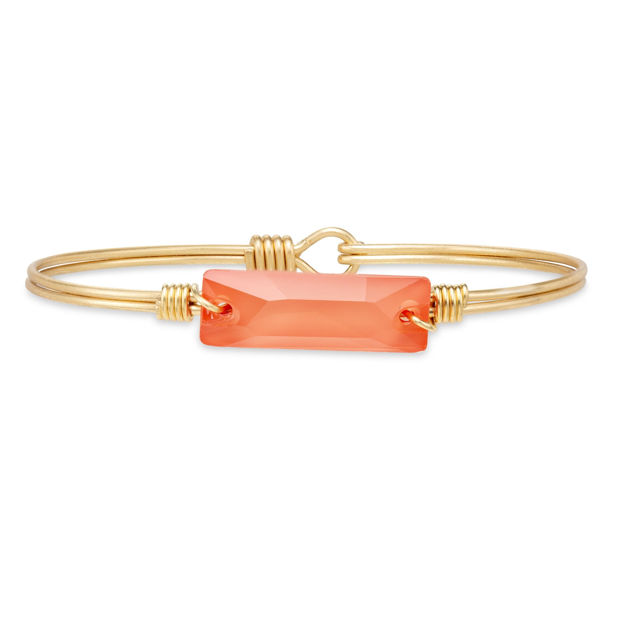 Luca + Danni Hudson Bangle Bracelet in Living Coral