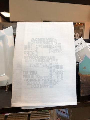 Strongsville Flour Sack Towel