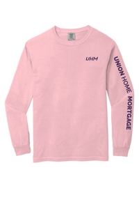 Comfort Colors ® Heavyweight Ring Spun Long Sleeve Tee with Left Chest and Sleeve Logo