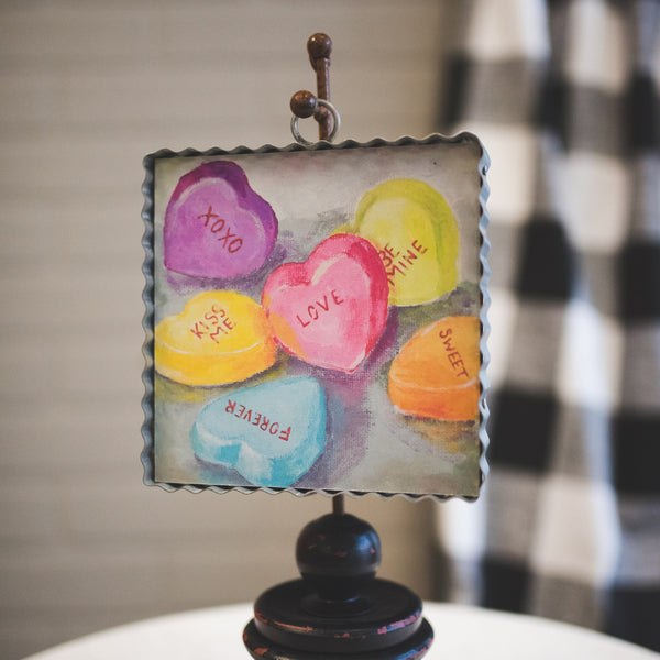 RTC Mini Conversation Hearts Print