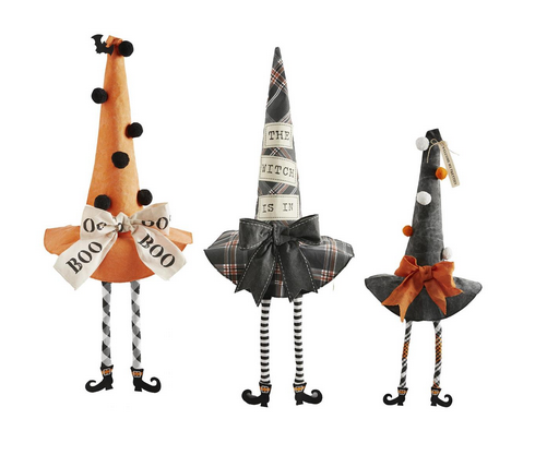 Boo Decorative Witch Hat