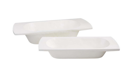 White Dough Bowl