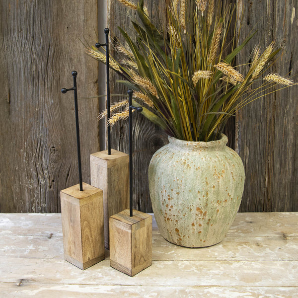 Black Mini Gallery Display Stakes