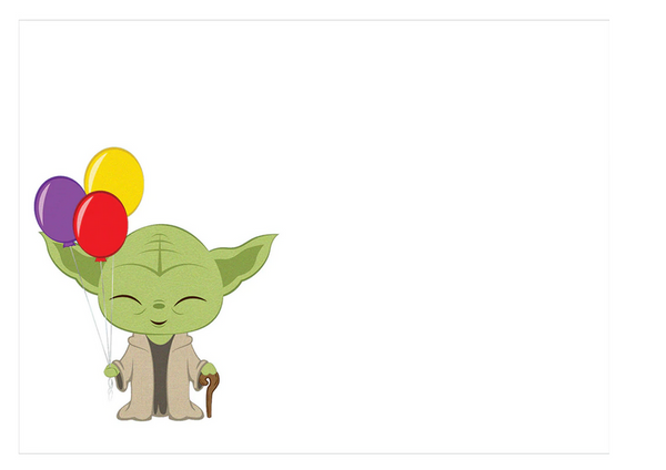 Yoda Best Birthday Birthday Card