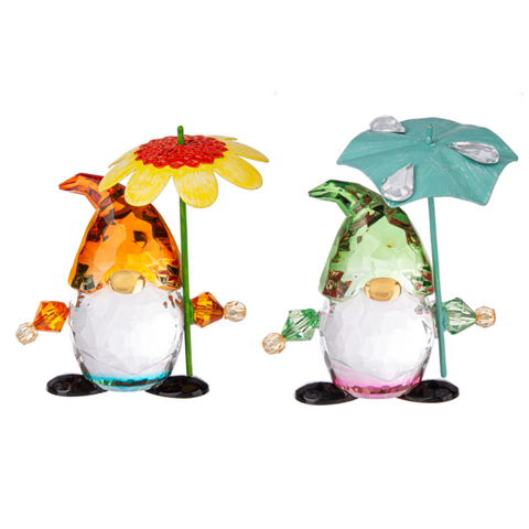 Hello Spring Gnome Figurines