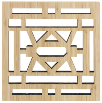 Bamboo Laser Cut Trivet