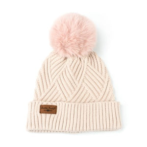 Britt's Knits Super Poof Pom Hat