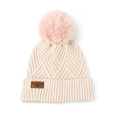Britt's Knits Super Poof Pom Hat
