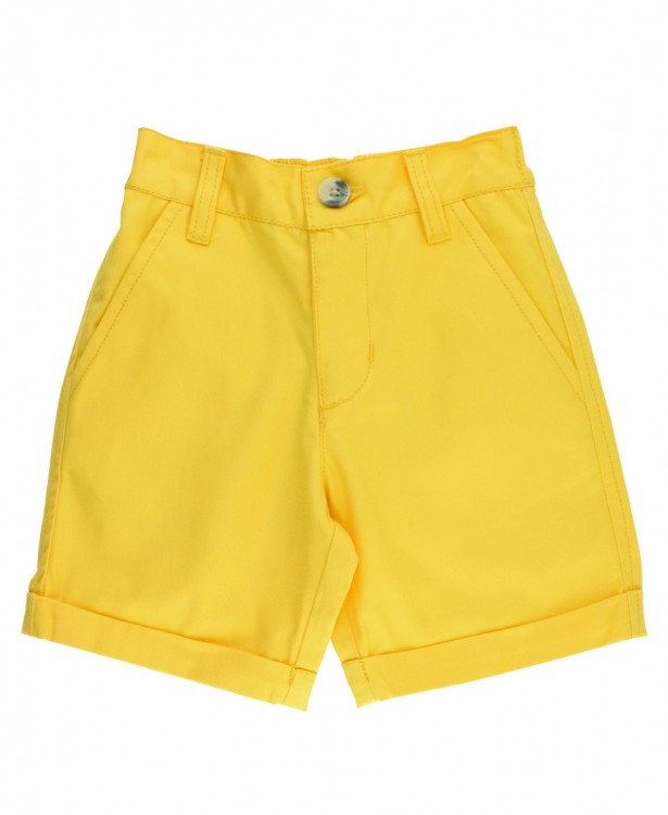 Yellow Chino Shorts