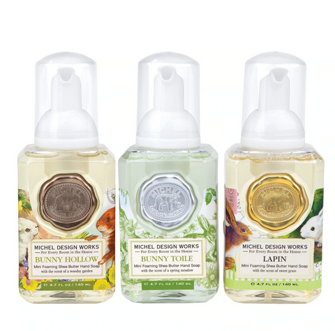 Bunny Hollow Mini Foaming Hand Soap Set