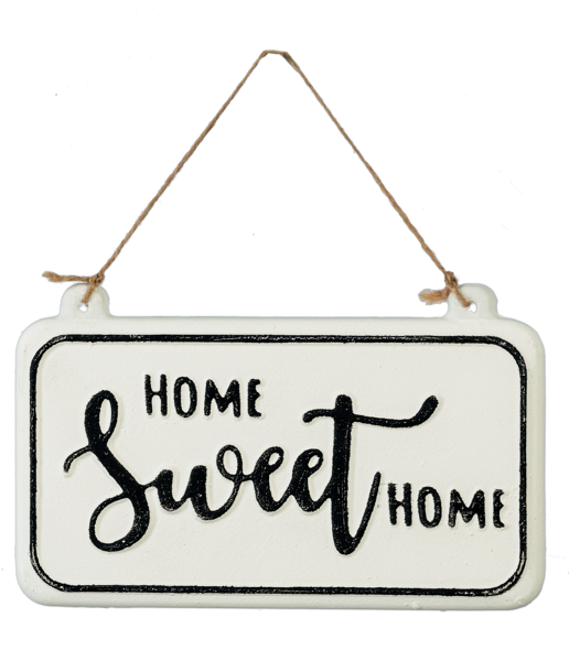 Black & White Inspirational Text Mini Sign