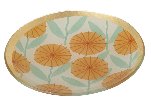 Round Flower Trinket Dish