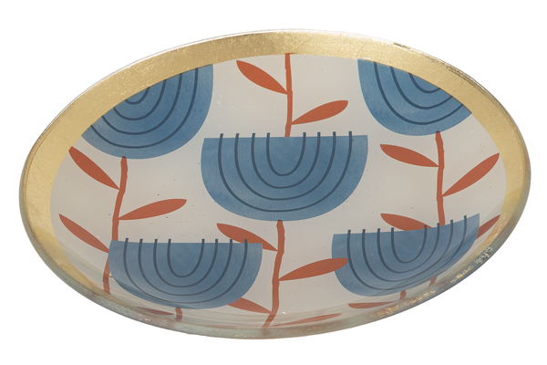 Round Flower Trinket Dish