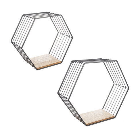 Honeycomb Wall Shelf