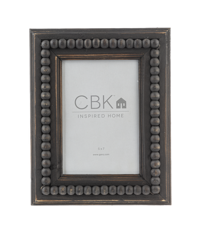 Black Beaded Frame