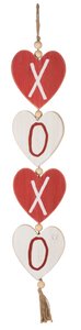 "Love & XOXO" Hanging Heart Swag