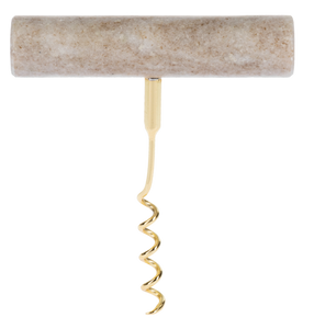 Beige Marble Corkscrew