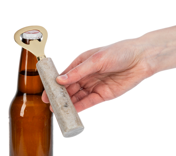 Beige Marble Bottle Opener