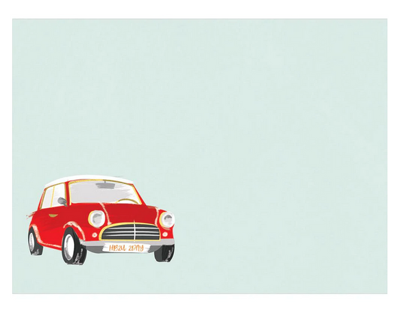 Classic Car Birthday Card