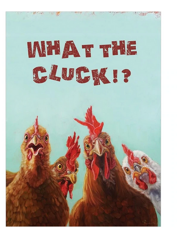 What The Cluck Birthday Card