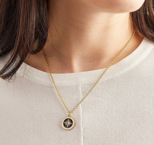 Luca + Danni Compass Necklace
