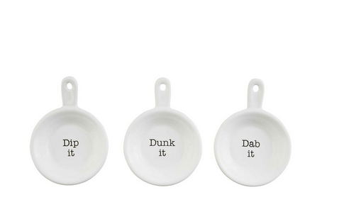 Dip, Dunk, Dab Dish Set