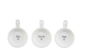 Dip, Dunk, Dab Dish Set