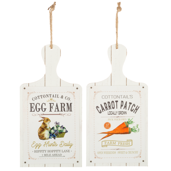 Farmhouse Easter Wall Plaques