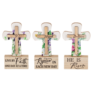 Easter Faith Cross Figurines