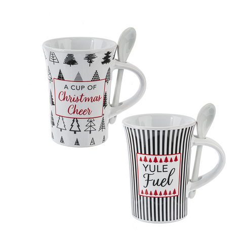 Friendsmas Mug with Spoon Set