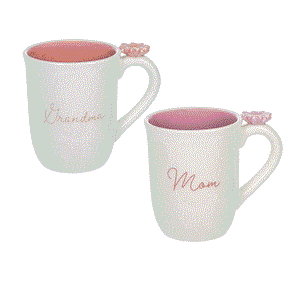 Flower Thumbrest Mugs