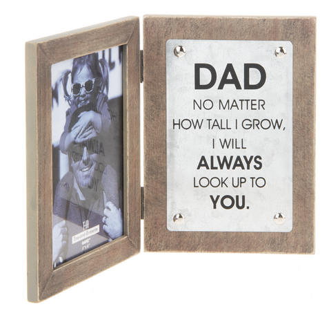 Child Dad - Accordion Frame - 2 Panel