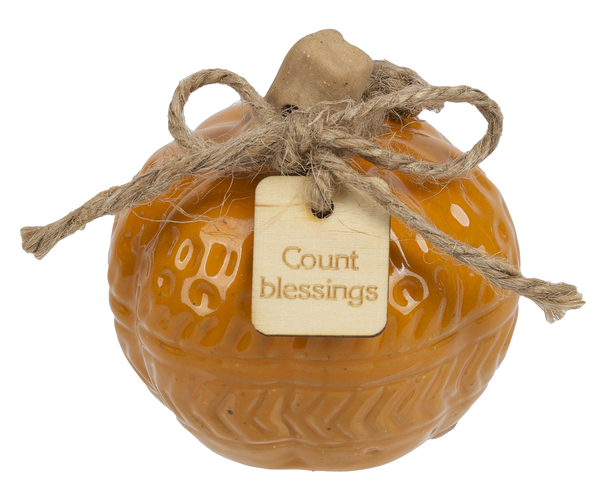 Ceramic Pumpkin Figurines