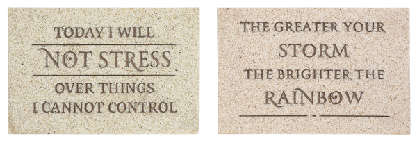 In All Things Be Grateful - Block Figurines