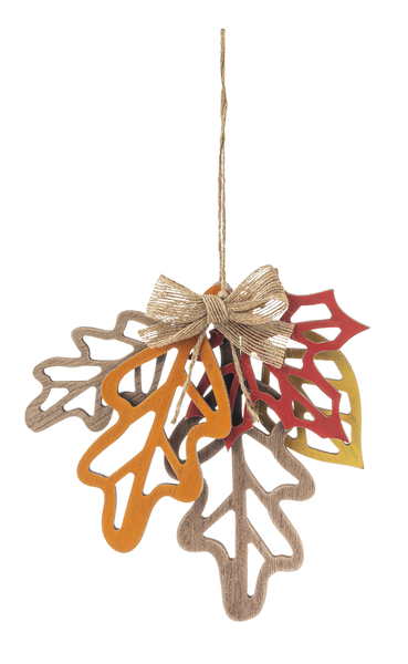 Laser Leaves Hanging Ornaments