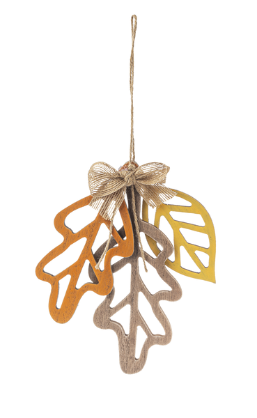 Laser Leaves Hanging Ornaments