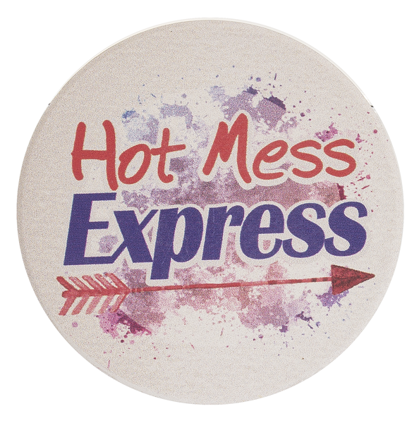 Car Coaster - Hot Mess Express
