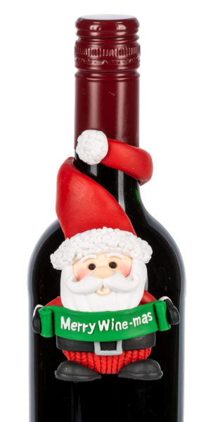 Christmas Wine Bottle Collars