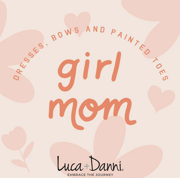 Luca + Danni Girl Mom Letter Bead Bangle Bracelet