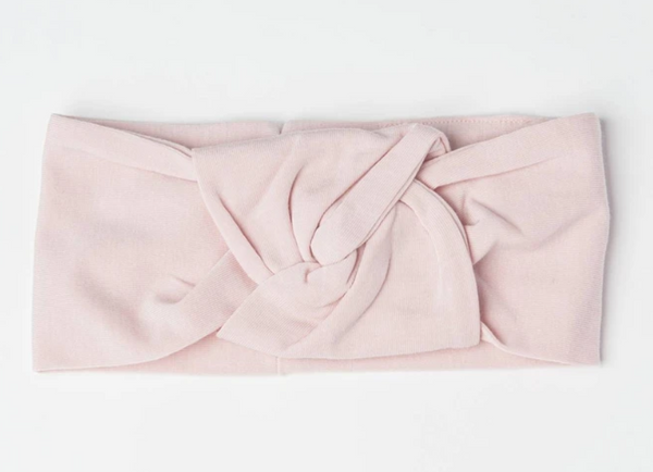 Knotted Headband in TENCEL™ - Sepia Rose