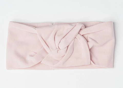 Knotted Headband in TENCEL™ - Sepia Rose